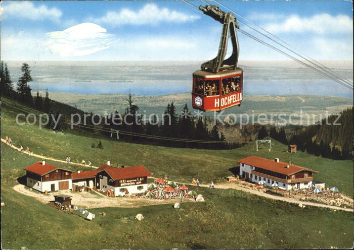 Seilbahn Hochfelln Bruendlingalm Chiemsee