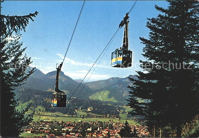 Seilbahn Nebelhorn Oberstdorf im Allgaeu