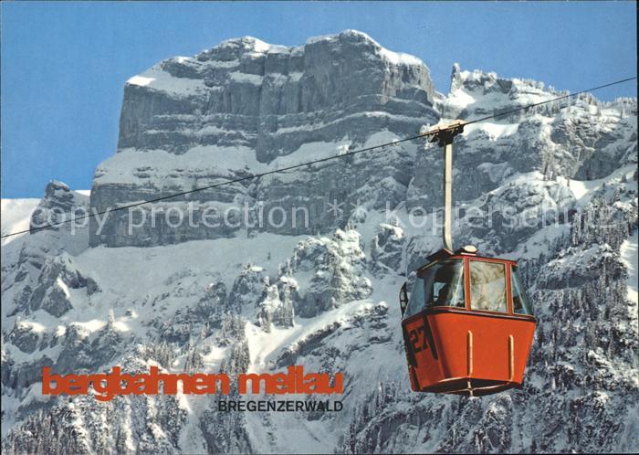 Seilbahn Mellau Bregenzerwald Kanisfluh Vorarlberg