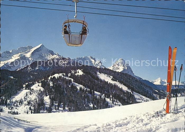 Seilbahn Eckbauer Zugspitzgruppe Ski