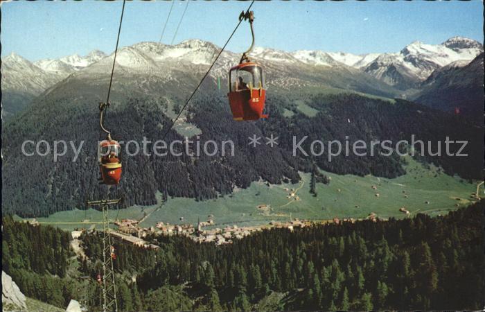 Seilbahn Schatzalp-Strelapass Davos Jakobshorn Hoch-Ducan