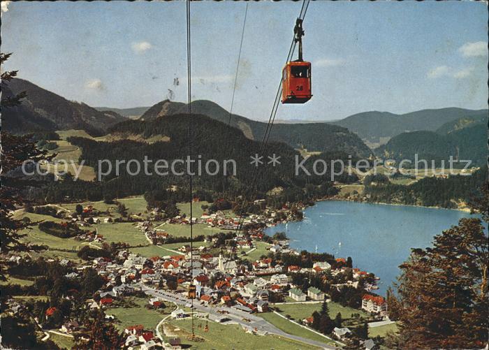 Seilbahn Zwoelfer-Horn St. Gilgen Wolfgangsee