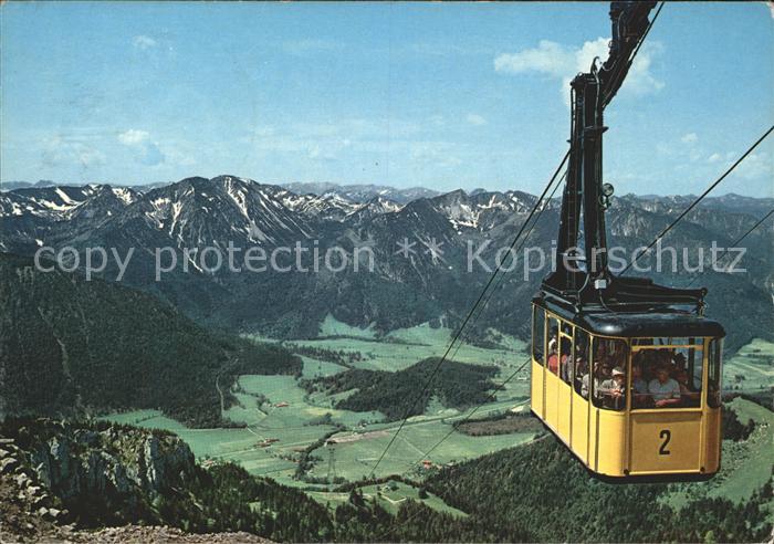 Seilbahn Wendelstein Rothwand Miesing Spitzingsee
