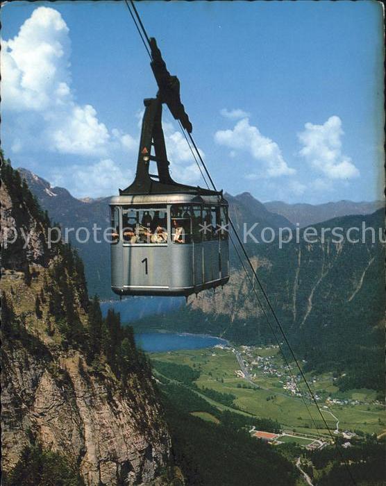 Seilbahn Dachstein Obertraun Krippenstein Hallstaetter-See