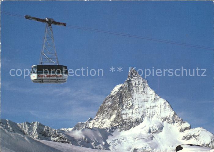 Seilbahn Klein-Matterhorn Zermatt