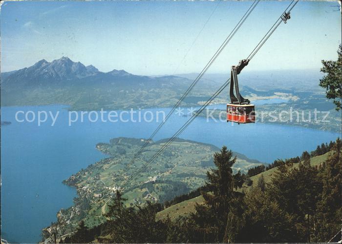 Seilbahn Weggis-Rigi-Kaltbad Weggis Luzern Pilatus