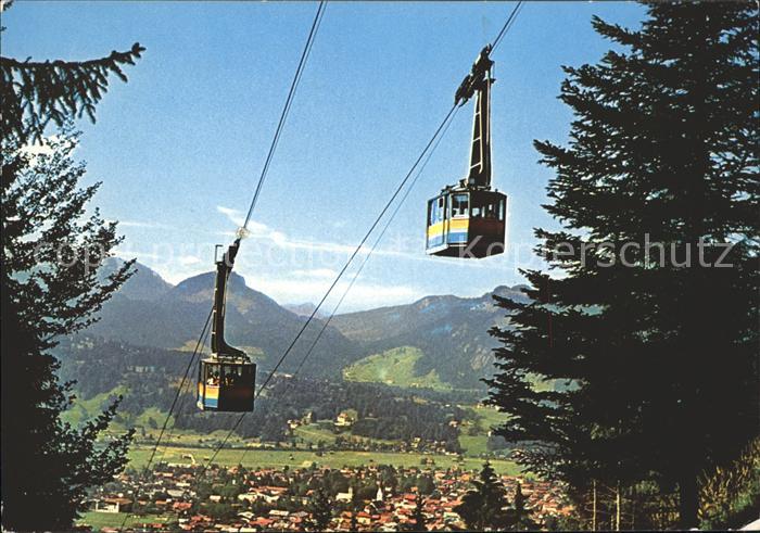Seilbahn Nebelhorn Oberstdorf im Allgaeu
