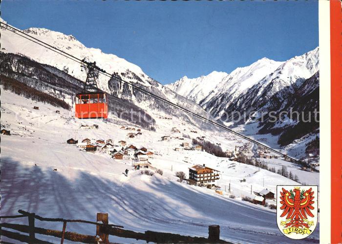 Seilbahn oetztaler Gletscherbahn Soelden Innerwald