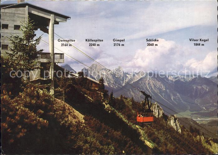 Seilbahn Tegelberg Tiroler und Allgaeuer Hochgebirge