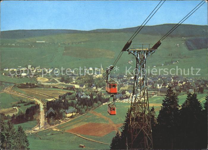 Seilbahn Oberwiesenthal Erzgebirge