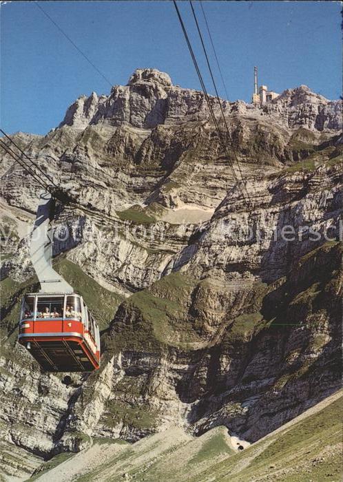 Seilbahn Saentis Schwaegalp Gyrenspitz