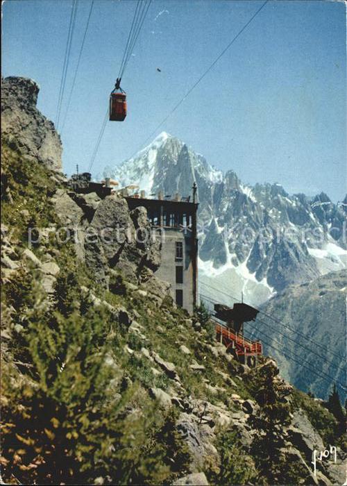 Seilbahn Planpraz Aiguille du Dru Aiguille Verte Chamonix