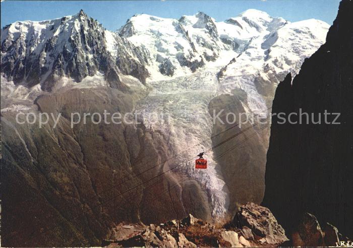 Seilbahn Plan-Praz Brevent Chamonix Mont Blanc Aiguille du Midi