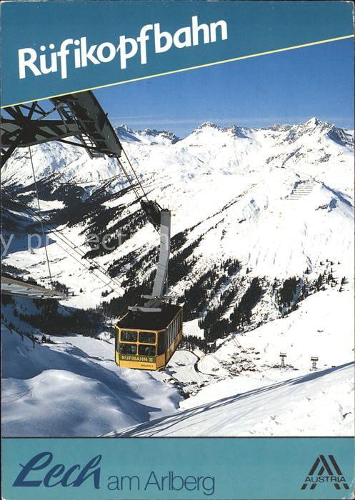 Seilbahn Ruefikopf Lech Arlberg