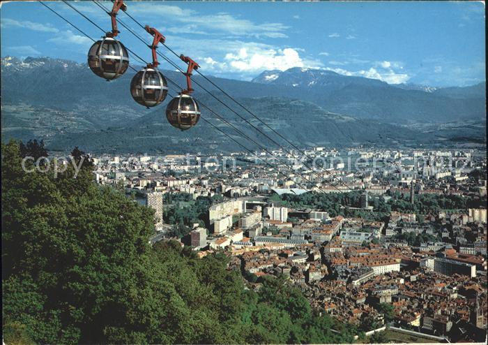 Seilbahn Bastille Grenoble Isere
