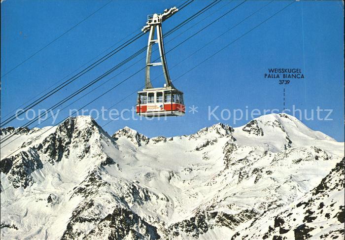 Seilbahn Funivia Ghiacciai Val Senales Trentino