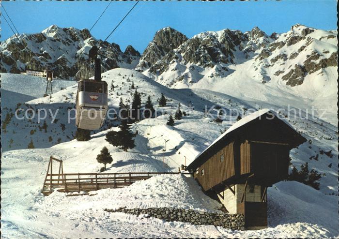 Seilbahn Nordkette Innsbruck Station Seegrube