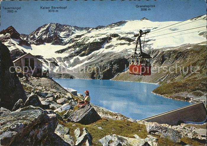 Seilbahn Weisssee Rudolfshuette Tauernkogrl Kalser Baerenkopf Granatspitze
