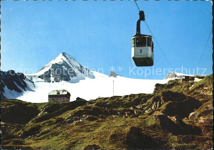 Seilbahn Gletscherbahn Kaprun Krefelder Huette Kitzsteinhorn