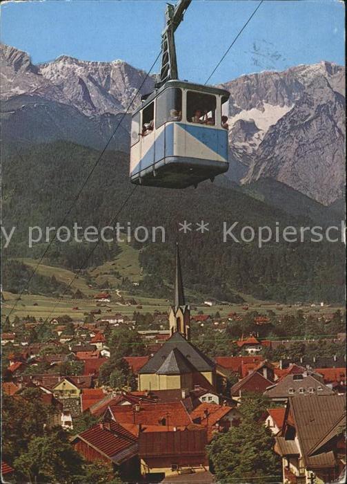 Seilbahn Wankbahn Garmisch-Partenkirchen Zugspitze