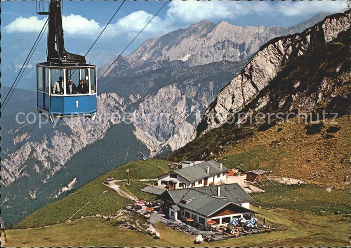 Seilbahn Hochalm-Osterfelder Wettersteingebirge