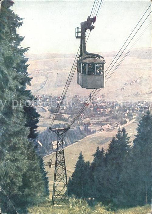 Seilbahn Fichtelberg Oberwiesenthal Erzgebirge