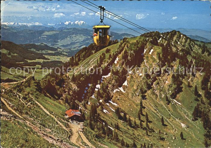 Seilbahn Hochgrat Oberstaufen-Steibis Altmann Saentis