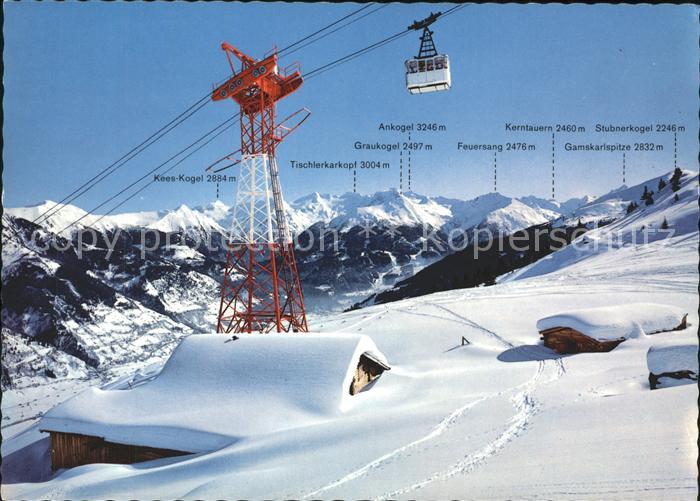 Seilbahn Kleine Scharte Bad-Hofgastein Hohe Tauern