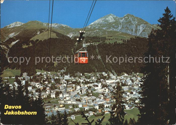 Seilbahn Braemabueel-Jakobshorn Davos Schiahorn