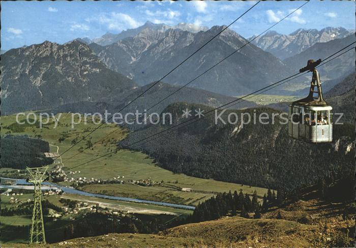 Seilbahn Reuttener Bergbahn Zugspitze Mieminger Hochgebirge