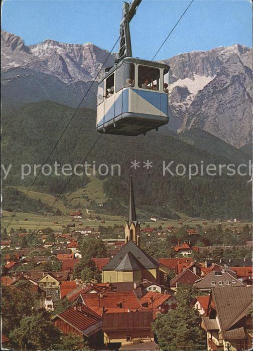Seilbahn Wankbahn Zugspitze Garmisch-Partenkirchen