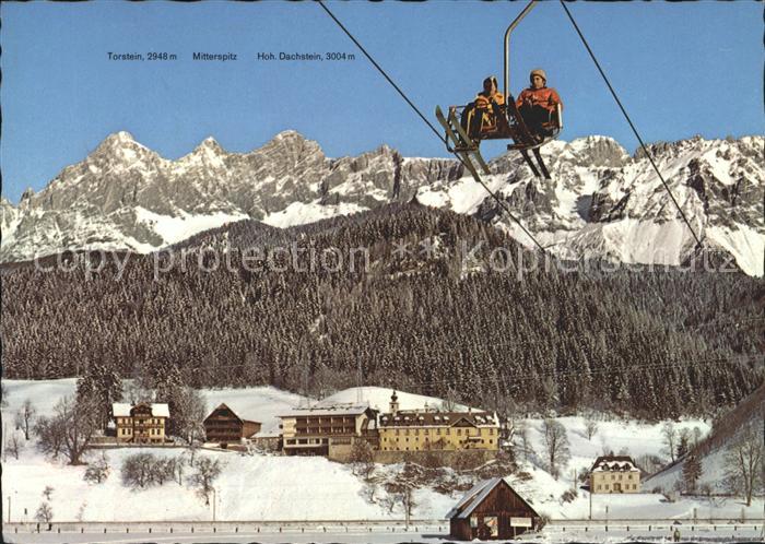 Sessellift Pichl Ennstal Hotel Alpengasthof Pichlmayrgut Fliegeraufnahme