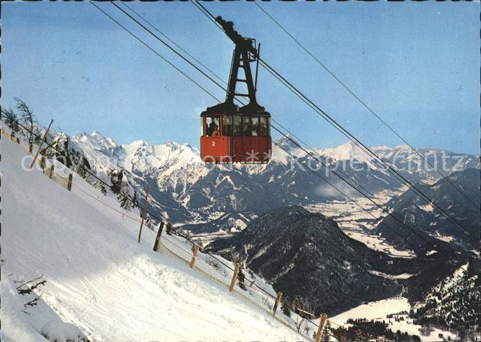Seilbahn Tegelberg Tiroler uns Allgaeuer Hochgebirge