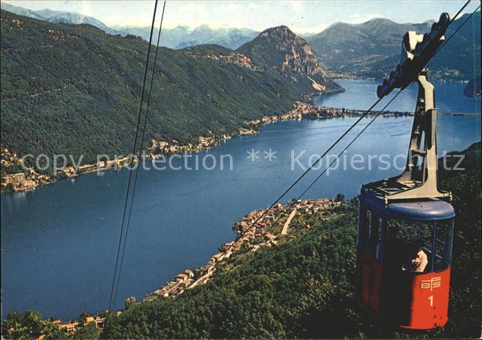 Seilbahn Funivia Brusino-Serpiano Lago di Lugano