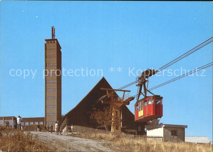 Seilbahn Fichtelberg Oberwiesenthal Aussichtstur