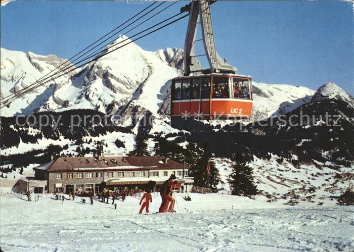 Seilbahn Unterwasser Obertoggenburg Iltios Chaeserrugg Schafberg