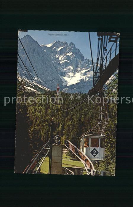 Seilbahn Bayerische Zugspitzbahn Eibsee