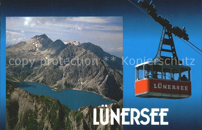Seilbahn Lünersee Brand Scesaplana Vorarlberg