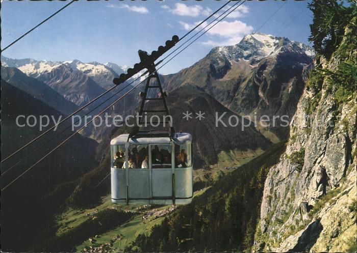 Seilbahn Penken Mayrhofen Zillertal