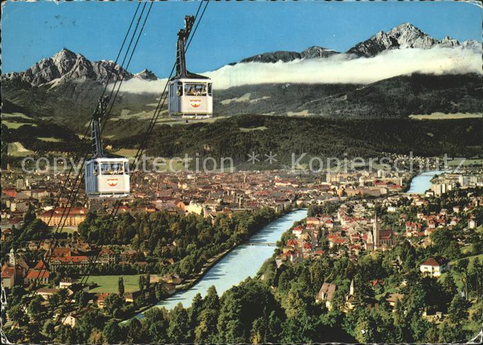 Seilbahn Nordkettenbahn Innsbruck Wagenkreuzung
