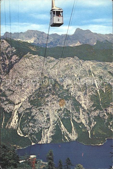 Seilbahn Bohinj Vogel Triglav Sloweniein