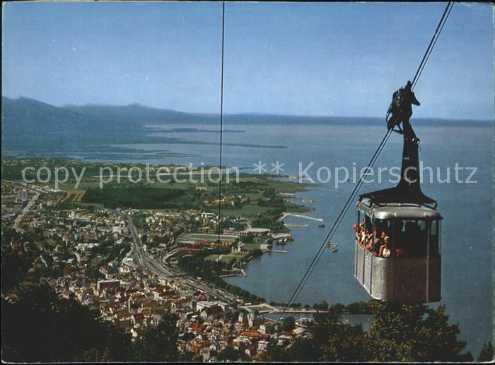 Seilbahn Pfaender Bregenz am Bodensee