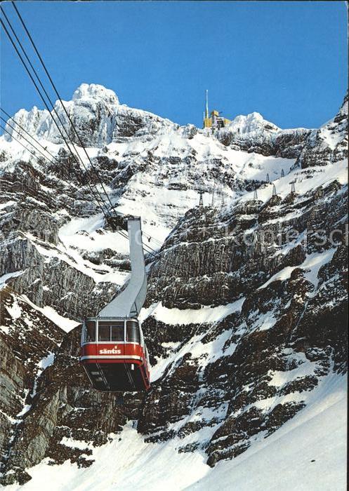 Seilbahn Saentis Schwaegalp