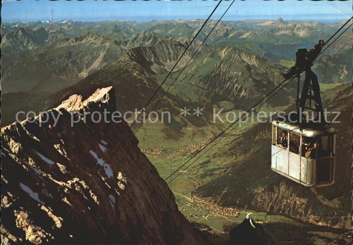 Seilbahn Tiroler Zugspitzbahn Ehrwald Lermoos