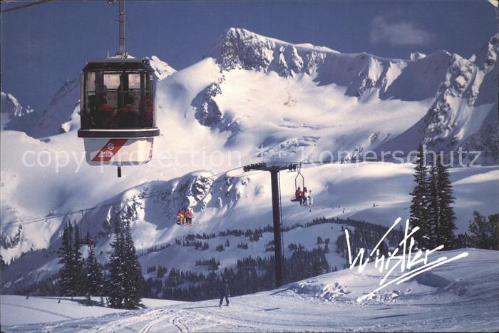 Seilbahn Mount Overlord Glacier Whistler
