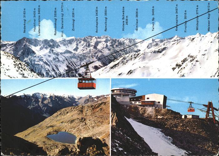 Seilbahn Gaislachkogl Gaislachersee Bergstation