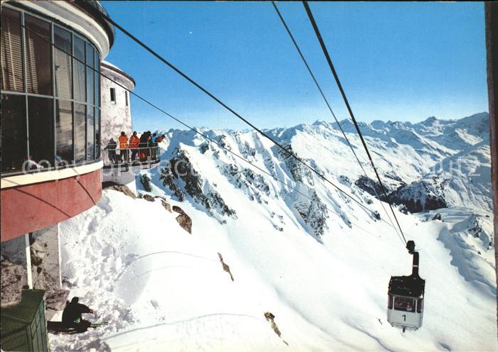 Seilbahn Valluga St. Anton am Arlberg Station Vallugagrat
