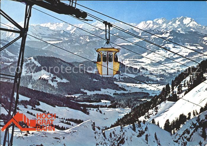 Seilbahn Hochgrat Steibis-Oberstaufen Saentis Schweizer Alpen