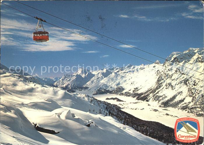 Seilbahn Corvatsch Oberengadiner-Seen