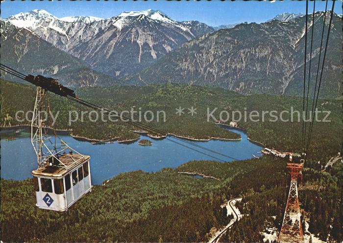 Seilbahn Bayerische Zugspitzbahn Eibsee